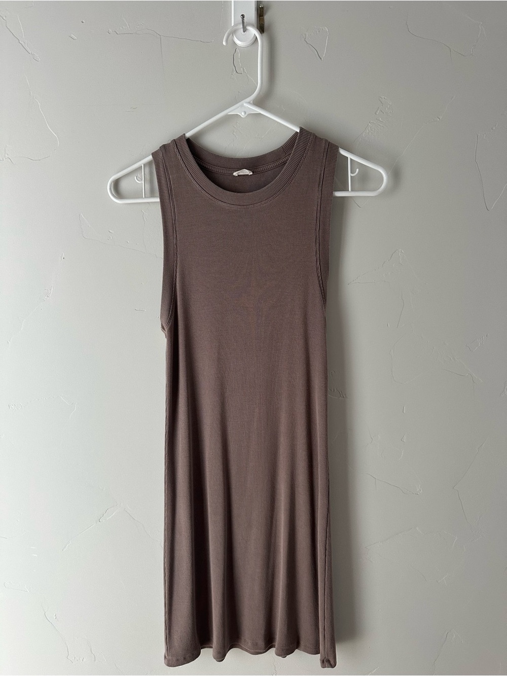 Wilfred Brown Mauve Ribbed Swing Tank